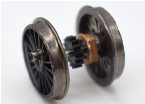 Fairburn 2-6-4T Geared Axle for wheelset - Black 372-750