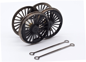 31-931 Compound Wheelset - Black No Screws