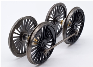 31-931 Compound Wheelset Complete - Black