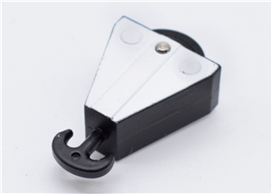 RR Crane Lifting Block/Hook- Black/White 38-802