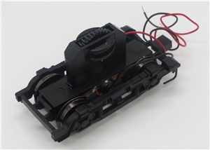 Class 20 Complete Bogie C (smooth) Black 32-025