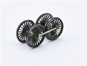 GNR C1 Class 4-4-2 Atlantic Green Wheelset Black Outer 31-760NRM/761