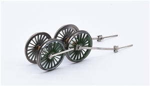 GNR C1 Class 4-4-2 AtlanticGreenWheelsetBlkOuterVGearRod 31-760NRM/761