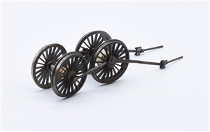 GNR C1 Class 4-4-2 Atlantic Black[W]Wheelset valvegear Rods 31-766NRMA
