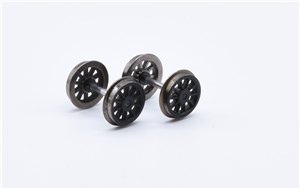 L&YR 2-4-2  Pony wheels (pair) - black 31-170