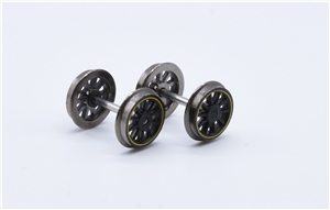 L&YR 2-4-2 Pony wheels (Pair) - Yellow Lining 31-168