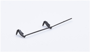 3200 Earl Dukedog Loco Brake Rods LHS Black 31-090DS