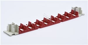 MK2F Coaches Coach Seating - Red 39-677DC