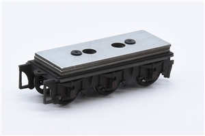 N Class 2-6-0 Comp running Tender Chassis closed frame Blk[W] 32-154A
