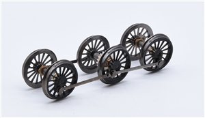 1F driving wheelset - black 31-430