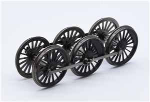 "A2 4-6-2 Wheelsets - black 31-526