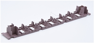 MK2F FO Coach Coach Seating - Rose Grey & grey 39-653DC