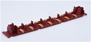 MK2F FO Coach Coach Seating - Red & Orange 39-654DC