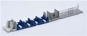 MK2F BSO Coach Coach Seating - Dark Blue & Grey 39-700K