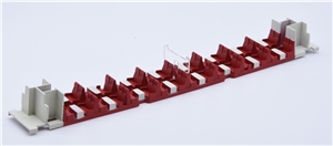 MK2F TSO Coach Coach Seating -  Red & Grey 39-678DC