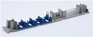 MK2F DBSO Coach Coach Seating -  Dark Blue 39-735KDC