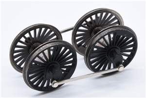 City Class 4-4-0 Wheelset - black 31-725