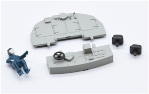 Class 55 Deltic Cab Interiors with Seperate figures 32-525