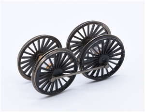 Improved Precedent Wheelset - Black With Dull Rods 35-163Z