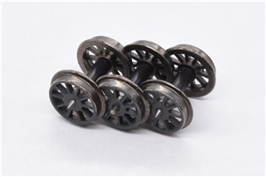 N Class 2-6-0 Tender Axles - Grey set of 3 372-933