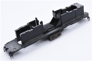 Class 20 chassis block black tanks with yellow detail+cradle 32-035B
