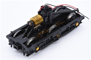 Class 37 Complete Bogie OLD TYPE - black with yellow axle boxes 32-375