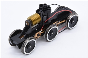 Class 37 BogieInnerOLD no frame/driveshaft blk wheels/white rim 32-375