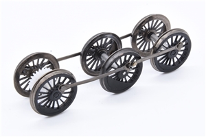 N Class 2-6-0 Wheelset - Plain Black  32-150