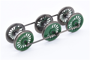 N Class 2-6-0 wheelset - SR Green 32-150
