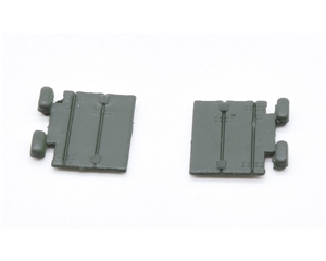 Ivatt 2MT 2-6-0 Tender  Cab doors - green