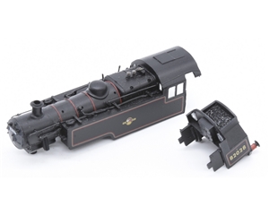 Std 3MT Tank 2-6-2 Body Set BR Lined Black 82028 372-327