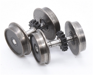 B1 Geared Tender Axle [W] Without Traction Tyre (Pack of 2) 370-090