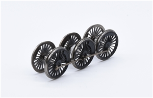 Wheelset - Black With Dark Rods 31-180