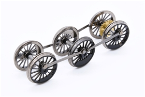 Collett Goods Driving wheelset - Black - brass gear old style 32-300