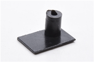 Collett Goods Cab screw cover - black plastic 32-300