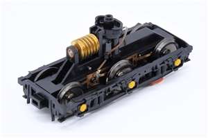 Class 55 Deltic Blk Compl bogie old yellow axle boxes no steps 32-525