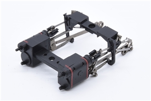 Ivatt 2MT 2-6-0 Tender  valvegear  black with double red lining 32-825