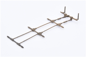 Ivatt 2MT 2-6-0 Tender  Brake rods weathered - tender 32-825
