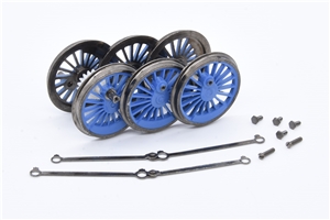 Fairburn 2-6-4T Wheelset - Blue 32-875K