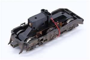 Class 66 Complete Bogies[W] yellow steps & detail - short cab 32-734A