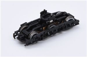 Class 47 Complete Power Bogie Black with white rimmed wheels  370-430